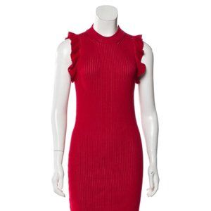 Eleven Six Lizzie Sweater Dress - Crimson Red